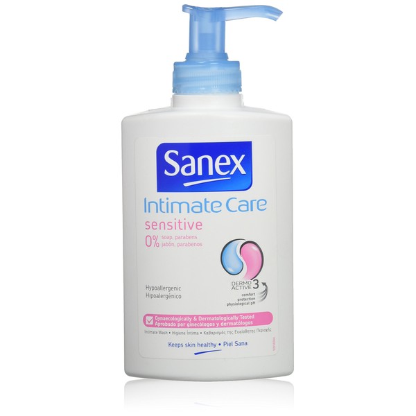 Intimate Care Sanex Zero% Sensitive Piel Intimate Gel