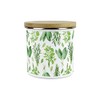 Purely Home Kitchen Herbs Storage Canister - White & Green