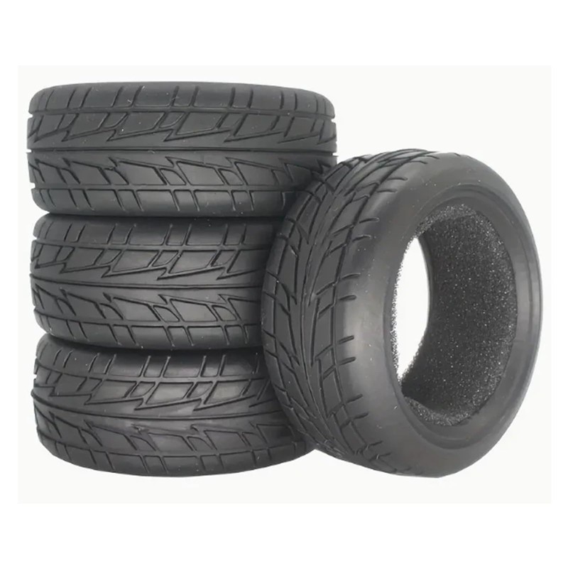 8pcs 1/10 RC Drift Tires 65 * 26mm for On