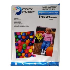 ColorMake Papel Fotografico 2 Paquetes de 50 Hojas cu                                                                                                 