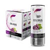 CELSIUS Sparkling Grape Rush, Functional Essential Energy Drink 12 Fl