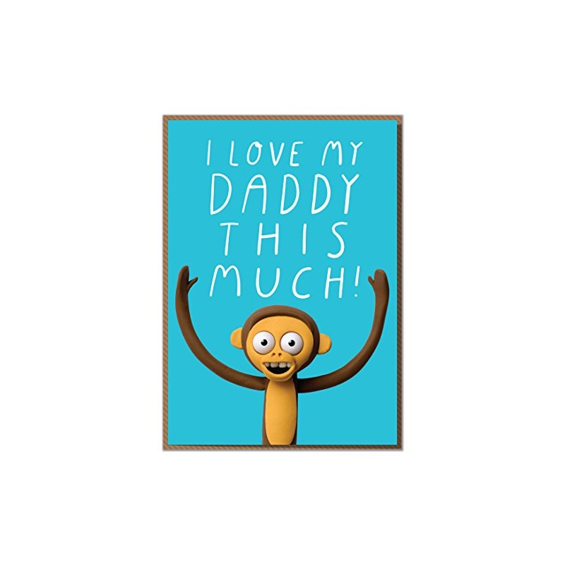 "I Love My Daddy This Much!" Cute Dad Birthday or