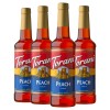 Torani Peach Syrup Pack Of 4 Flavorful Drink Enhancer For