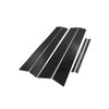Partuto 6pcs Door Window Pillar Post Protector Cover Trim for