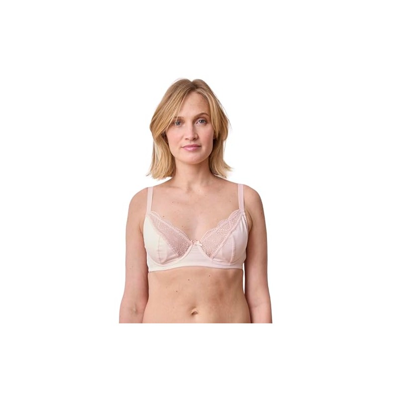 Vertbaudet Pack of 2 Maternity Bras with Organic Cotton Oeko-Tex