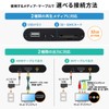 Sanwa Direct 400-MEDI023 4K Compatible Media Player, Supports USB Memory/SD