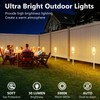 Gorrzai Solar Pathway Lights 8 Pack Solar Outdoor Lights with