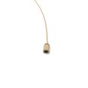 Beige Double Earhook Headset Microphone w/ 4 pin Mini XLR