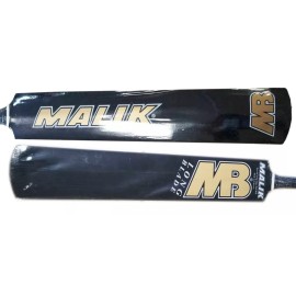 MALIK MB Malik Tape & Tennis Ball Cricket Bat "Long Blade"  - Golden