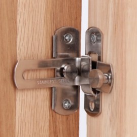 JPAR Corner Type Sliding Door Latch Lock Large 2ea