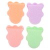 VICASKY 4pcs Face Scrubber: Cotton Large Thickened Face Wash Mitts