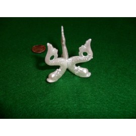 Unbranded Vintage 3 Fish Shaped Legs Plastic Egg Stand Hong Kong