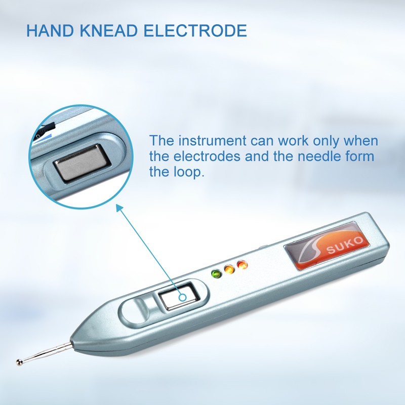 Auricular Points Detector Automatic Ear Detection Pen Warning Sound Acupressure