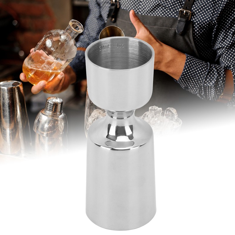 304 Stainless Steel Double Head Measuring Cup Japanese Style Double