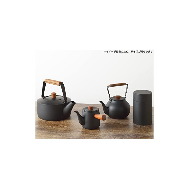 Miyazaki Seisakusho CHA-8 Tea Caddy (Small) Kuroiro Tea Caddy