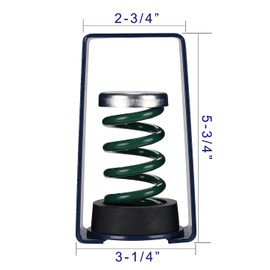 Hanger Mount Vibration Isolator, Spring Isolator Type, Capacity Range: 300 to 400 lb.