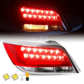 JSBOYAT Tail Light Assembly for 2010-2013 Buick Lacrosse & Allure Outer LED Rear Taillight OE Direct Replacement Brake Tail Lamp LH (Left Driver Side)