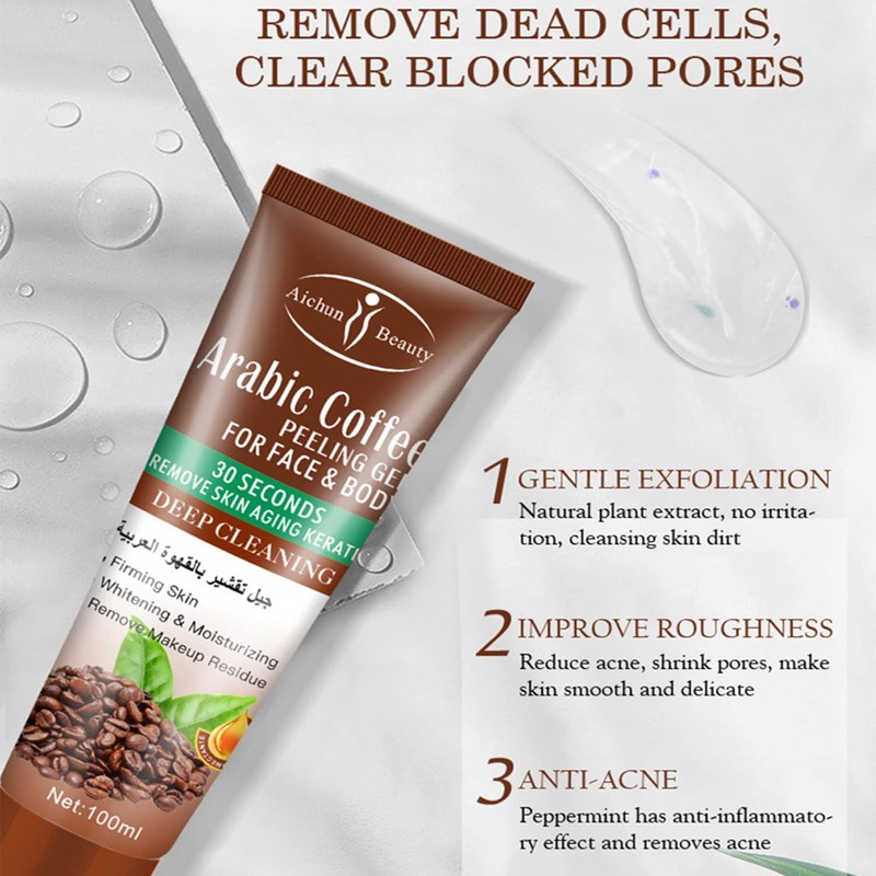 AICHUN BEAUTY Peeling Gel Face Body Removes Skin Aging Keratine