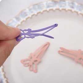 Y2k Butterfly Hair Clips for Women Girls Long Short Hair Accessories Butterfly Barrettes for Fine Thick Hair Butterflies Hair Pins for Curls Hair Decorations for Curly Thin Hair Snap Clips 12 Pcs