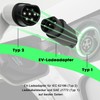 Type 2 to Type 1 EV Adapter, 32A EV Charging