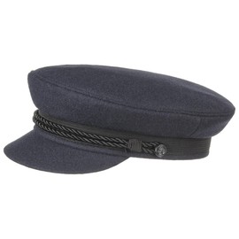 Hammaburg Elbe Sailor Cloth Hat flat sailor´s cap blue - 58 cm