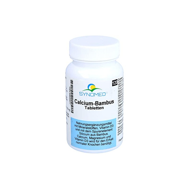 Calcium Bamboo Tablets, 120 Tablets (94.8 g)