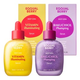 Bakuchiol Vitamina C Facial Dúo Antienvejecimiento Eqqualber                                                                                          