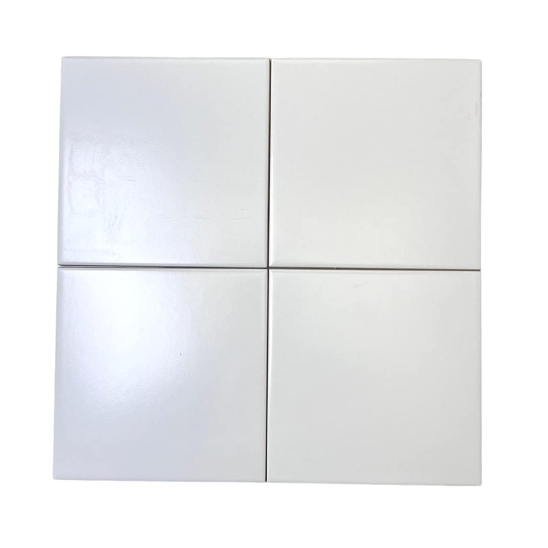 6 in Ceramic Wall Tile Matte 6x6 Square Box of