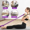 Bandas de resistencia para fitness, extractor de tobillo de 4