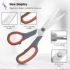 Scissors Bulk Set of 100-Pack, Niutop 8" Multipurpose Sharp Sewing