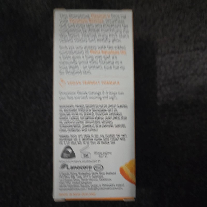 Lanocorp By Nature From New Zealand Vitamin C + Tumeric