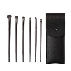 Xbig Black Eye Makeup Brush 6-Piece Set, 1 Piece, Black / 엑스비지 블랙 아이메이크업 브러쉬 6종세트, 1개, Black