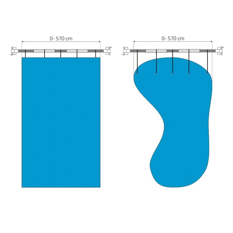 Zelsius Retaining Straps, Set of 8 Fastening Straps and Clips,