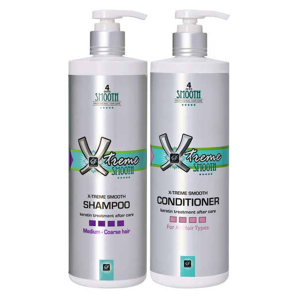 Forever Smooth - X-treme Shampoo and Conditioner - 16oz - For coarse hair.