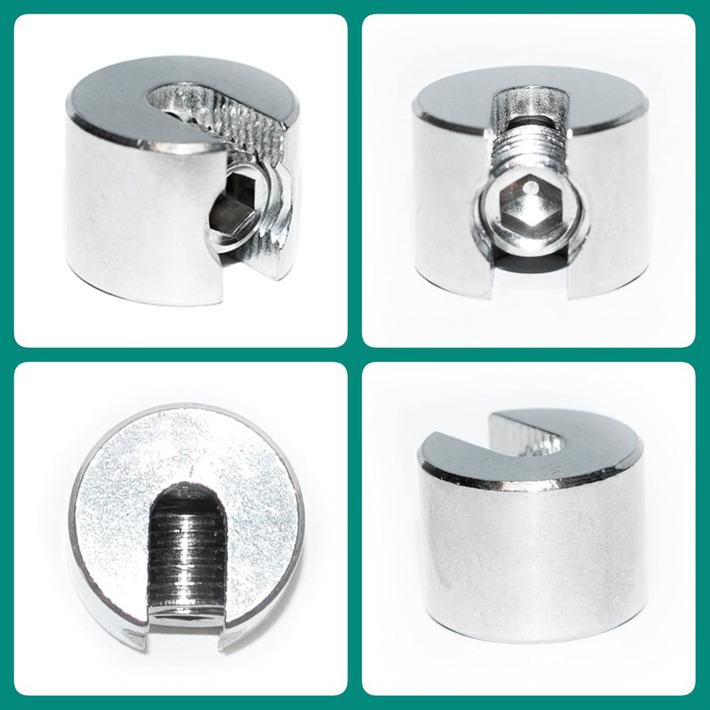 Stop Clamp Made of Stainless Steel V4A - Rope Clamp