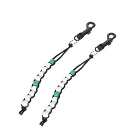 Andux 2pcs/Set Golf Beads Score Counter for Golfer JFQ-03 (White/Green)