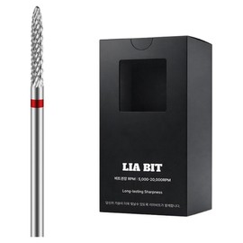 BESSIE Leahbit Sharp Bongcon M Nail Drill Bit, 1 Piece, Silver / BESSIE 리아비트 샤프봉콘 M 네일드릴비트, 1개, 실버