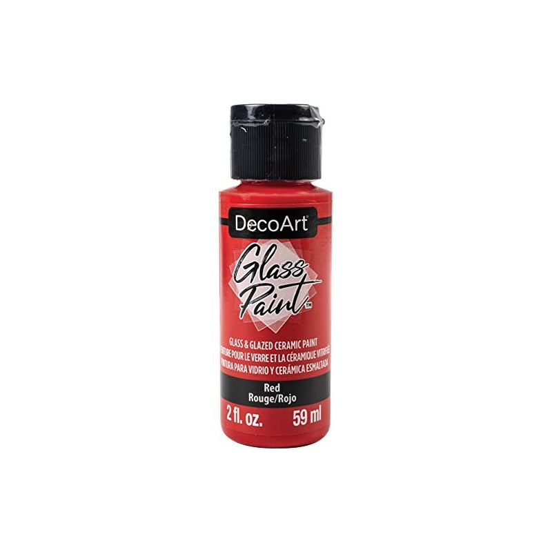 Red Glass Paint - 2Oz.