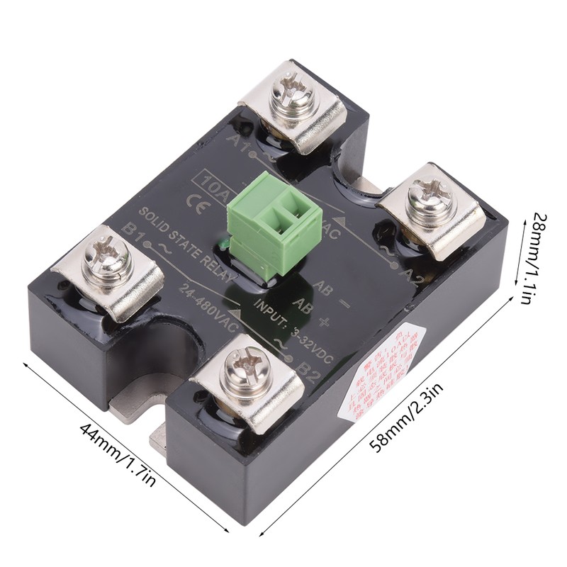 BERM Solid State Relay Single Channel DC Control Dual Channel