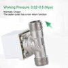 Electric Solenoid Valve One Way Normally Closed 1/2in External Thread