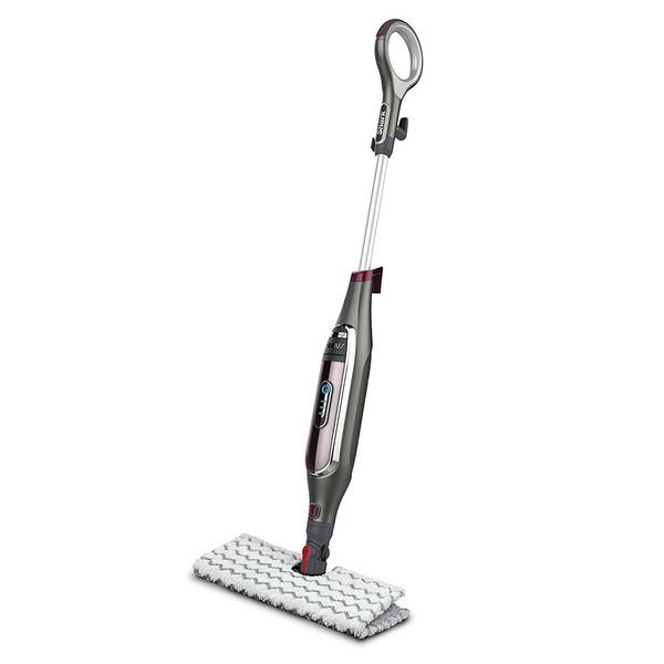 Shark Genius Hard Floor Cleaning System Pocket (S5003D) Steam Mop, Burgundy/Gray (renewed)