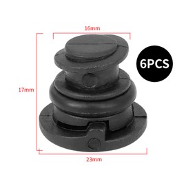 GisWell Oil Drain Plug Set of 6 Oil Drain Plug with Various Models for Volkswagen 1.8L 2.0L Petrol Engines 06L103801