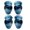 UR Keepsake Urn Set of 4- Stylish Fishing Catching Cremation