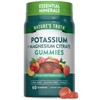 Natures Truth Citrato de Potasio Magnesio 60 Gomitas Veganas Suplemento