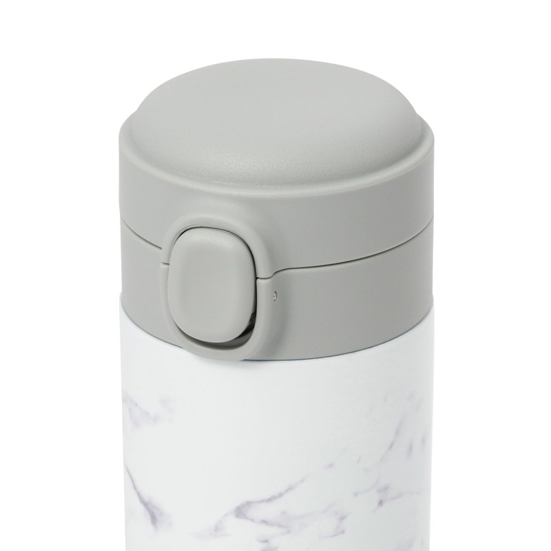 Francfranc One Touch Stainless Steel Bottle, 16.9 fl oz (480