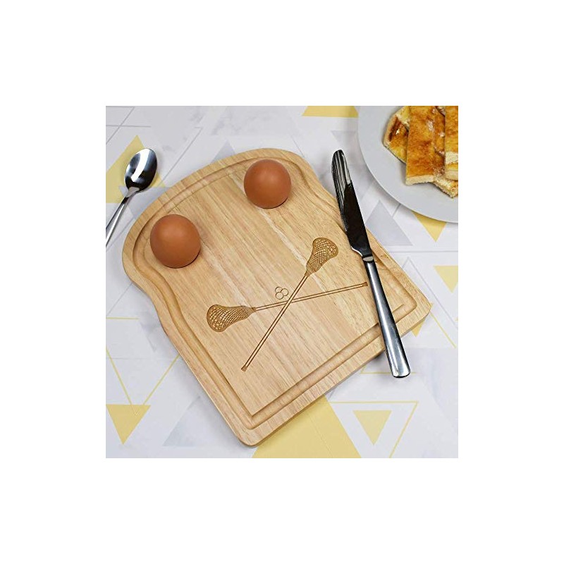 'Lacrosse Sticks' Wooden Breakfast Board (WB00052293)
