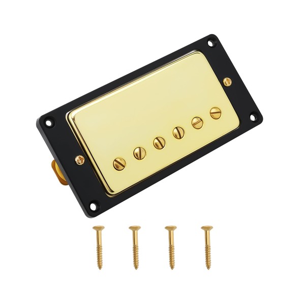 OTOTEC 50mm Neck Guitars Humbucker Double Coil Pickups Gold Electric