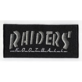 Unbranded 🔥 4" OAKLAND/LAS VEGAS RAIDERS x THRASHER Mash-up Iron-on Football PATCH!