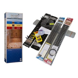 Mark E Industries Standard Shower Kit with Pan Liner '6x5' (SSK-501 Deluxe)