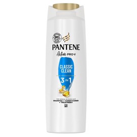 Pantene Pro-V Classic Clean 3 In 1 Shampoo + Conditioner + Treatment, Brings Out Healthy-Looking Shine, 400ML